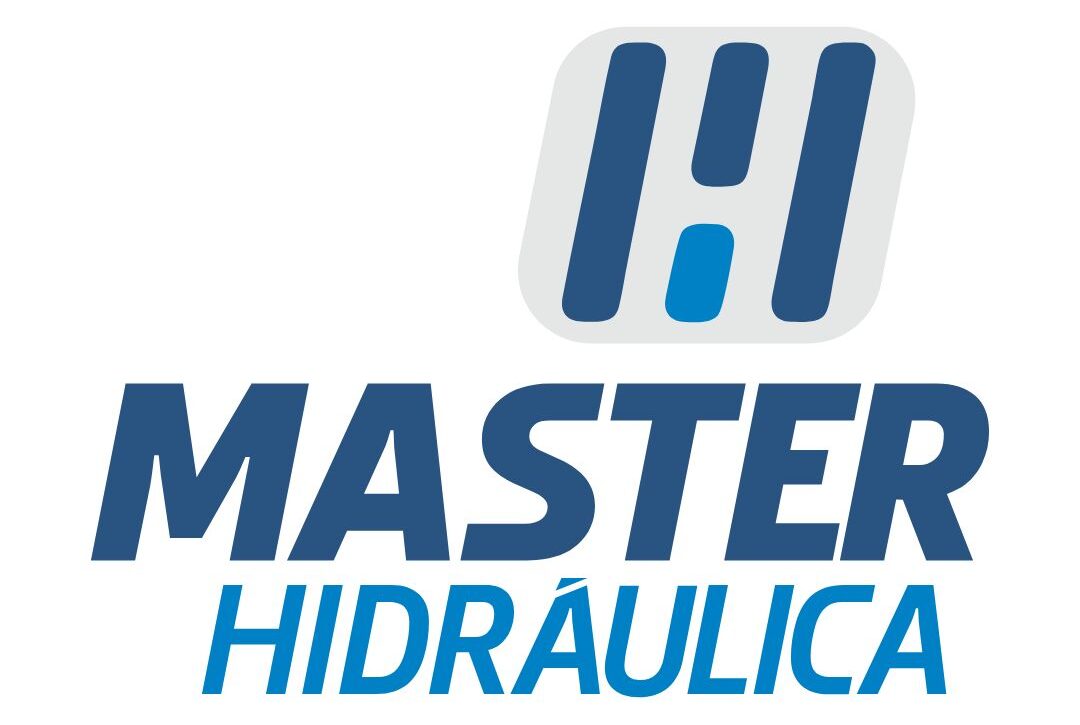 Logotipo da Master Hidráulica ilustrando a seção de soluções técnicas e competitivas. Simboliza o compromisso da marca com viabilidade econômica e portfólio completo para saneamento.